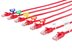 Picture of 4 Inch Natural Miniature ID Cable Tie - Outside Flag - 100 Pack - 2 of 4