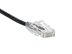 10 Feet Black Booted CAT6 Mini Ethernet Connector - 0 of 3