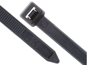 Picture of 21 Inch Black UV Heavy Duty Cable Tie - 100 Pack