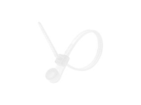 4 Inch Natural Mount Head Cable Tie