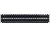 Picture of 48 Port Cat 6 Rack Mount Patch Panel - 2U, TAA Compliant, RoHS Compliant