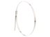 15 Inch Standard Stainless Steel Cable Tie Back Loop - 1 of 7