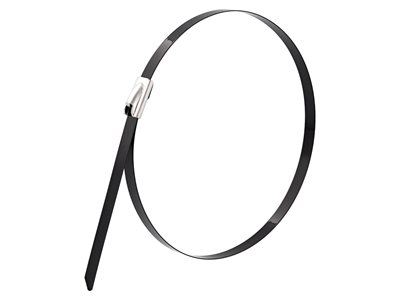 12 Inch Standard Plastic Coated Stainless Steel Cable Tie