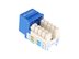 Picture of Cat 6A SpeedTerm Keystone Jack 90 Degree - Blue - 2 of 9