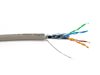 Picture of Mini Cat 6A Bulk Cable - Stranded, Beige, Riser (CMR), Shielded (F/UTP) - 1000 FT