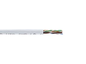 Picture of Category 6e Communications Cable - Solid, White, Plenum (CMP) - 1000 FT