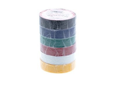 Picture of Electrical Tape -Standard PVC - 3/4" wide x 66 feet long (6 Pack, Electrician Special)