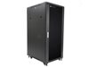 Picture of Server Enclosure 27U 23"W x 39"D x 54"H, Tempered Glass Door, Removable Side Panels, Solid Rear Door, Knockdown