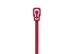 Picture of 6 Inch 50 Lbs Plenum Cranberry Releasable/Reusable Cable Tie - 100 Pack - 1 of 2