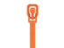 Picture of 8 Inch 50 Lbs Fluorescent Orange Releasable/Reusable Cable Tie - 100 Pack - 1 of 5