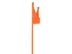 Picture of 8 Inch 50 Lbs Fluorescent Orange Releasable/Reusable Cable Tie - 100 Pack - 2 of 5