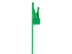 Picture of 8 Inch 50 Lbs Green Releasable/Reusable Cable Tie - 100 Pack - 2 of 5