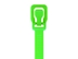 Picture of 24 Inch 120 Lbs Fluorescent Green Releasable/Reusable Cable Tie - 20 Pack - 1 of 2