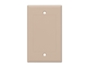 Picture of Blank Keystone Faceplate - Single Gang - Beige