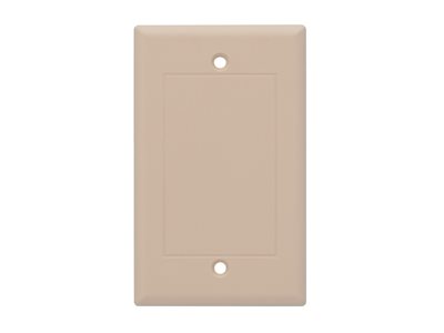 Picture of Blank Keystone Faceplate - Single Gang - Beige