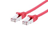 Picture of CAT8 Ethernet Patch Cable - 1 FT, Red, Booted