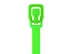 Picture of 18 Inch 120 Lbs Fluorescent Green Releasable/Reusable Cable Tie - 100 Pack - 1 of 2