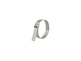 Picture of 8 Inch Extra Wide 316 Stainless Steel Cable Tie - 100 Pack