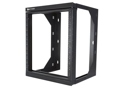 Picture of 15U Adjustable Depth Open Frame Swing Out Wall Mount Rack - 301 Series, Flat Packed